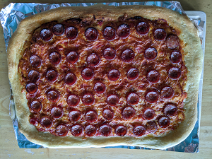 Photo of my baked Phamtastic Pizza